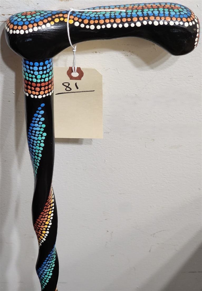 Painted Twist Cane 36" - 2