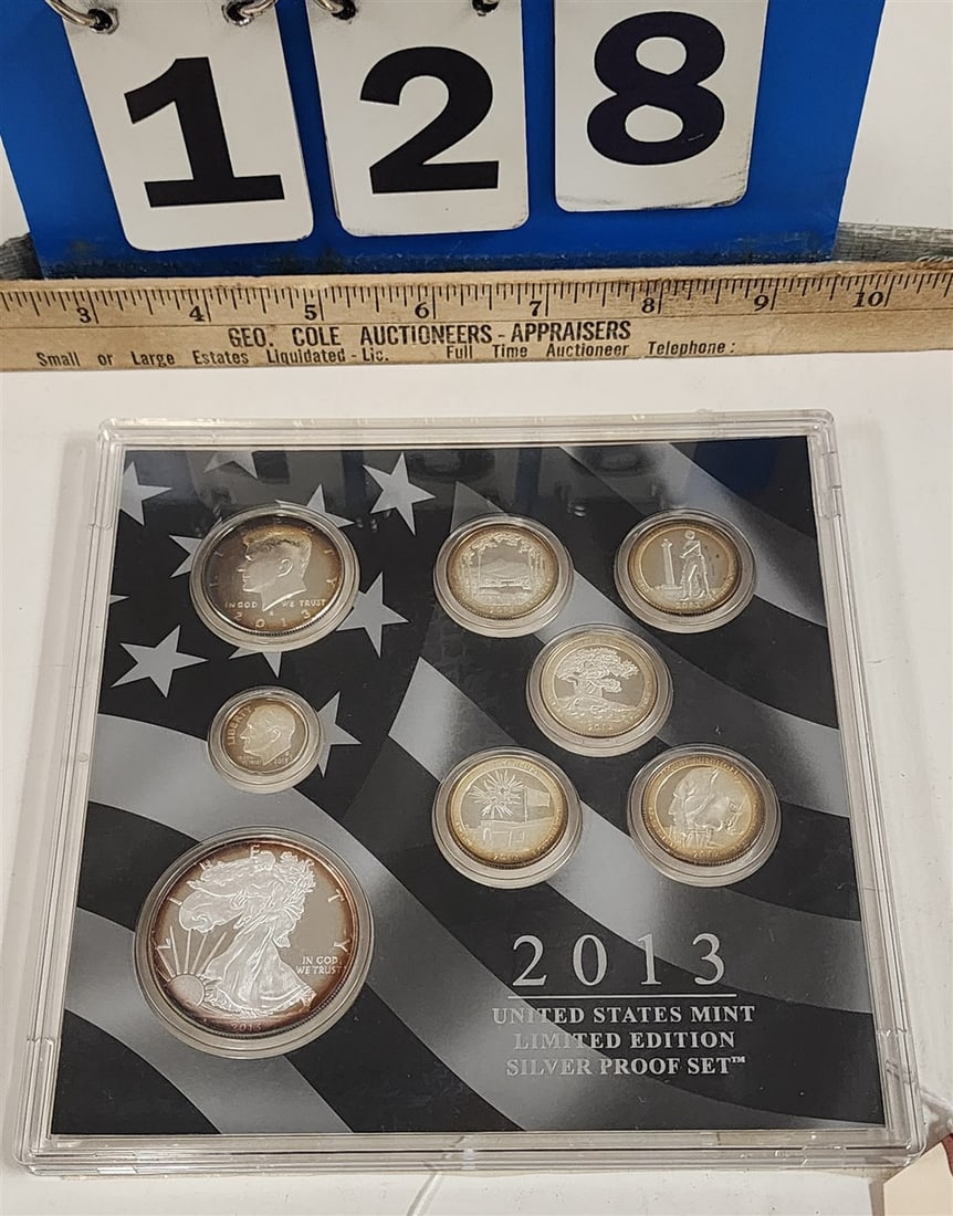 US Mint 2013 Limited Ed. Silver Proof Set (1 of 2)