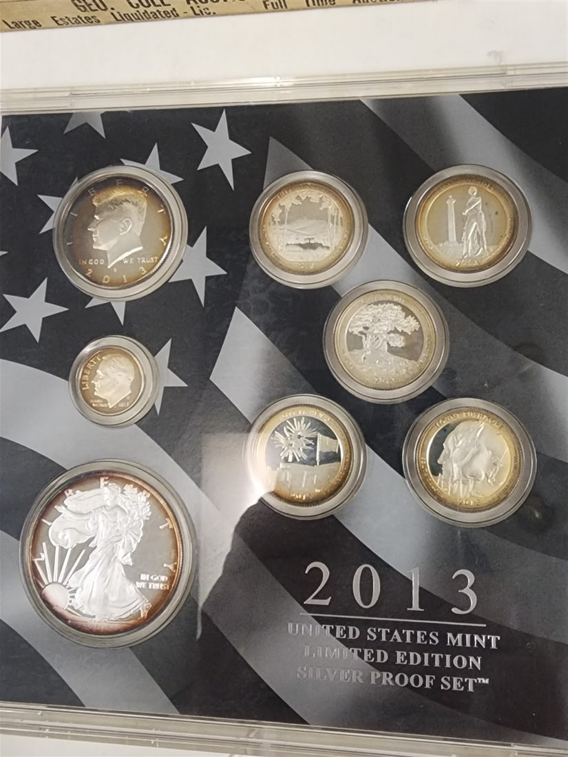 US Mint 2013 Limited Ed. Silver Proof Set - 2