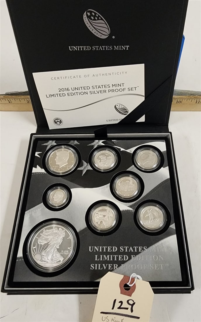 US Mint 2016 Limited Ed. Silver Proof Set - 2