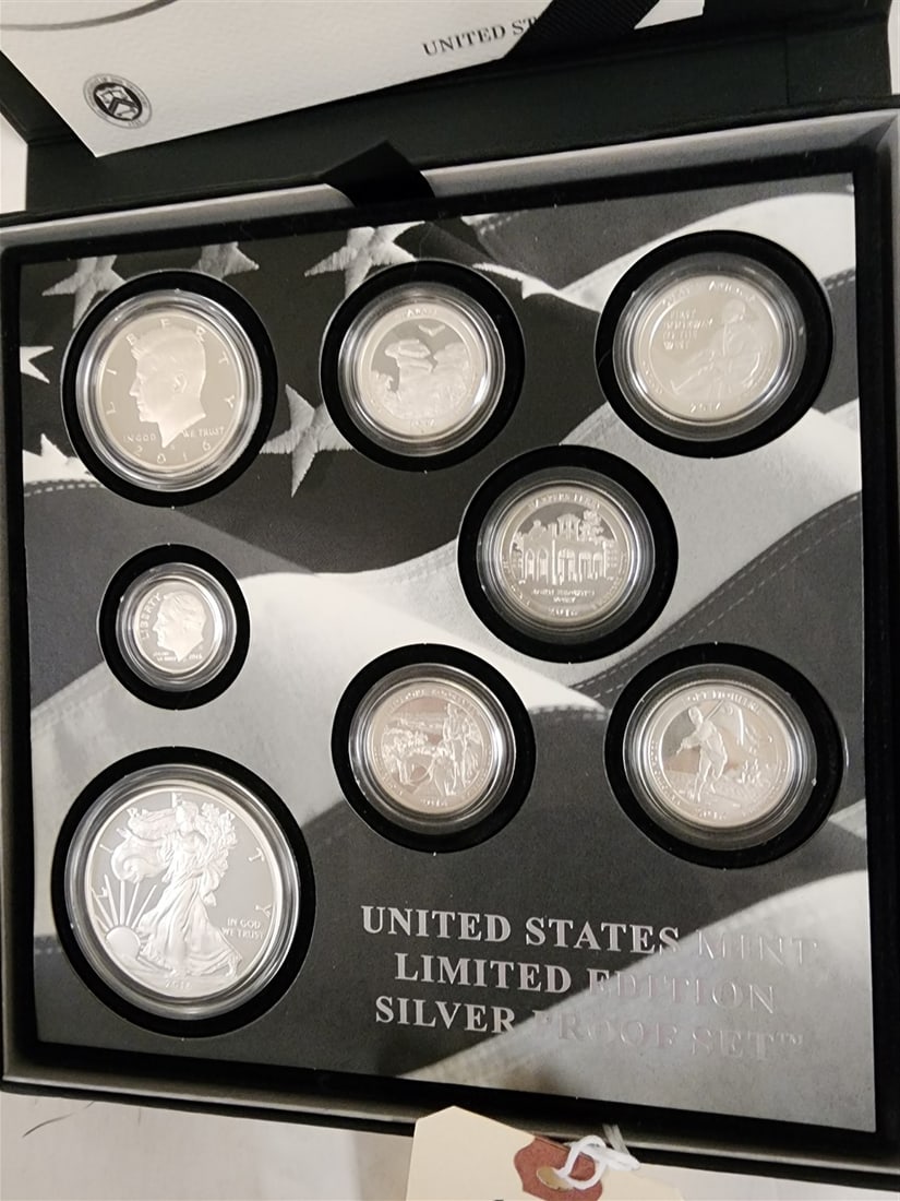 US Mint 2016 Limited Ed. Silver Proof Set - 4