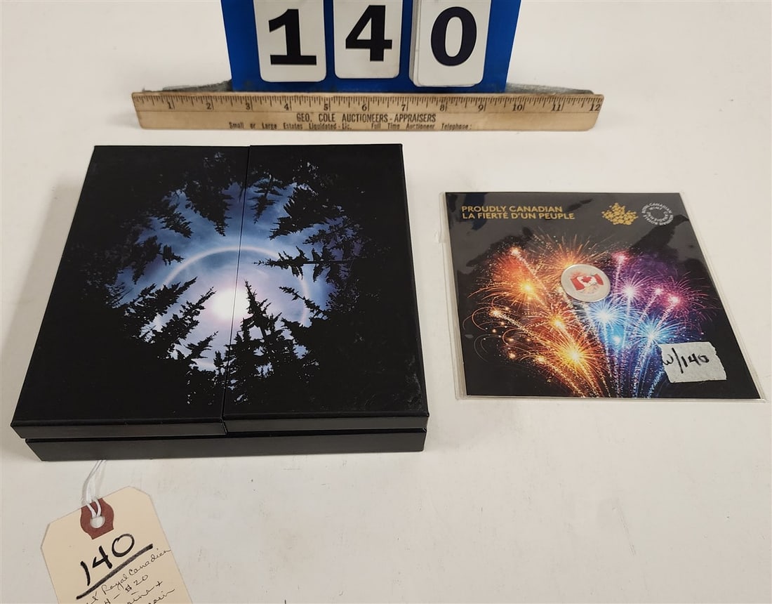 Bx'd Set Royal Canadian Mint $20 Fine Silver Set - Weather Phenomenon 2- 2015, 2016 + 2017 Proudly (1 of 5)
