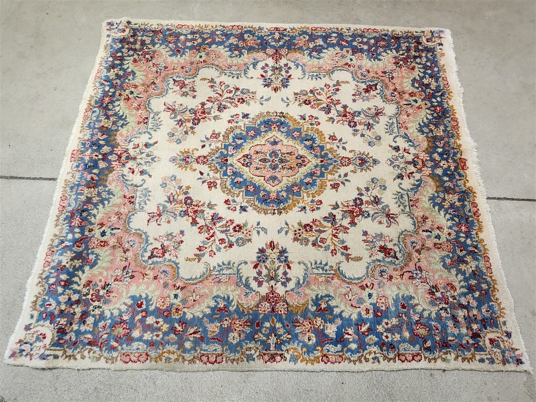 Kirman Rug 5'9" X 6'4" - 4
