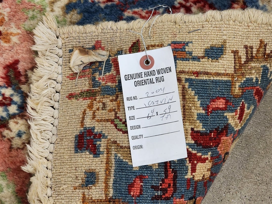 Kirman Rug 5'9" X 6'4" - 5