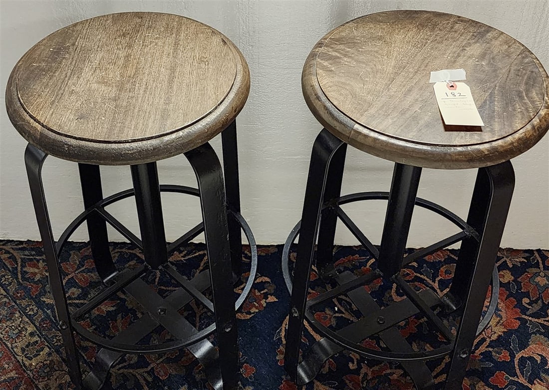 Pr. Christopher Knight Shyla Rotating Counter Stools - 3