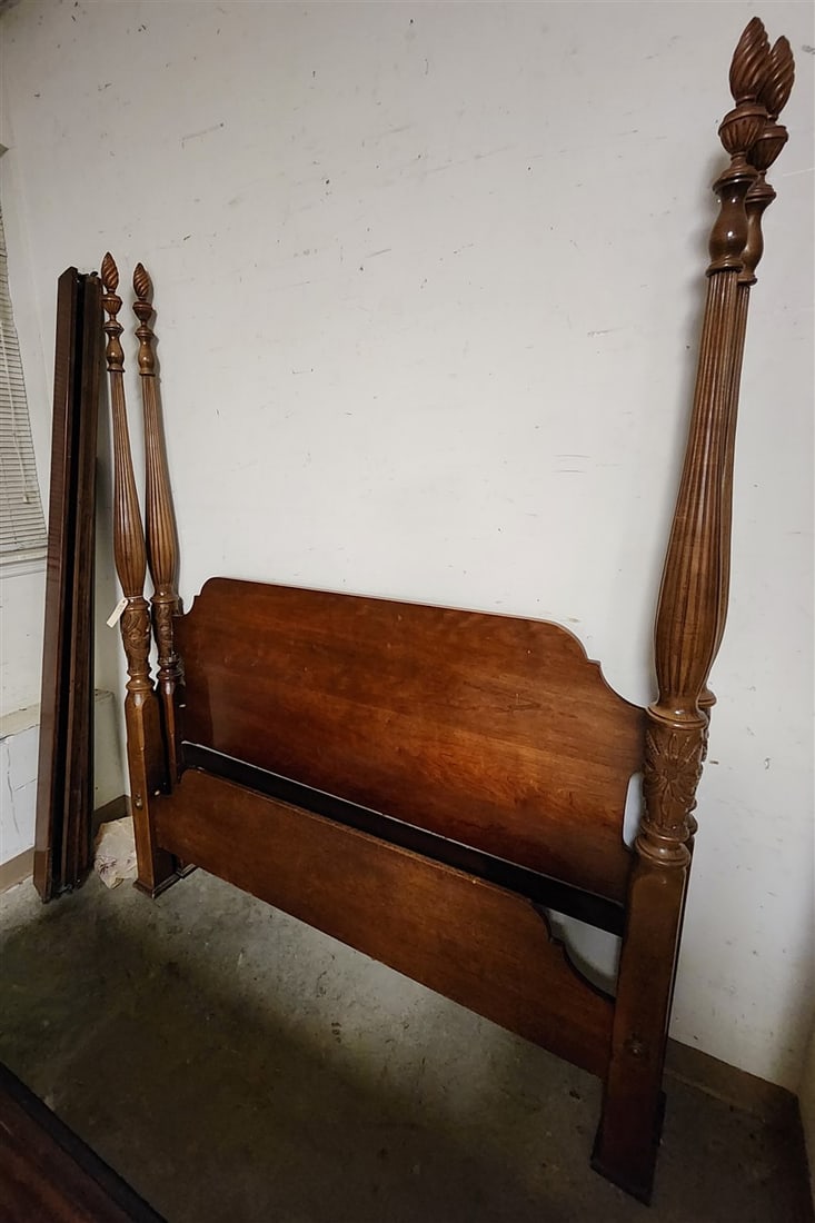 Queen Cherry Poster Bed 6'9" X 64" W - 2
