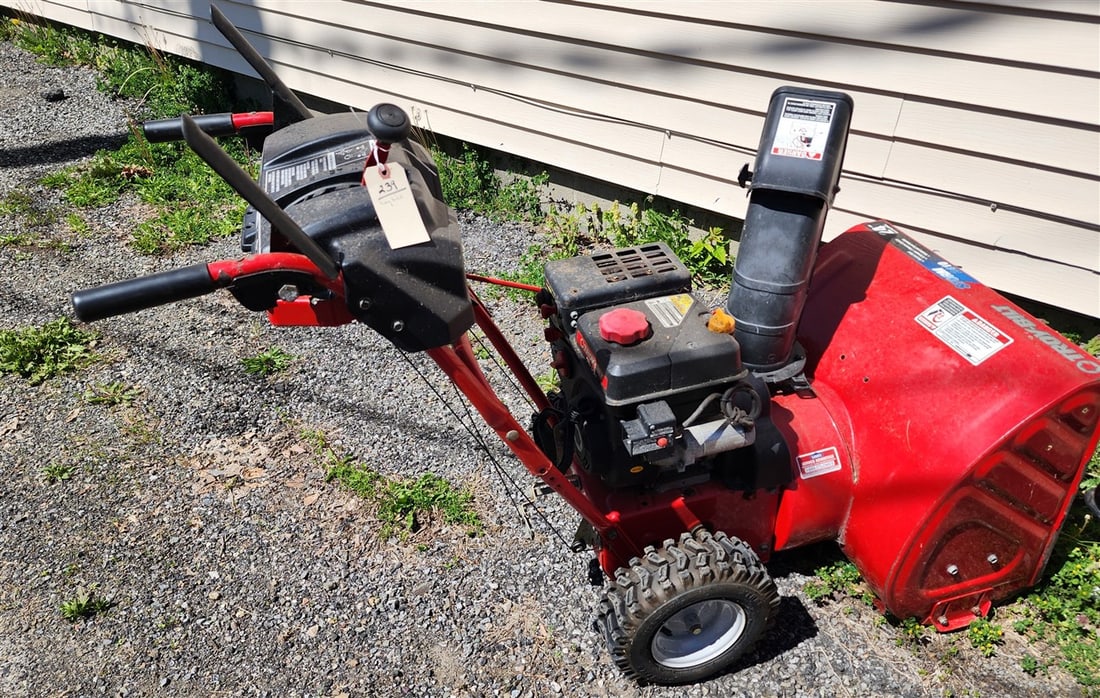 Troy Built Snow Blower: Troy Built Snow Blower