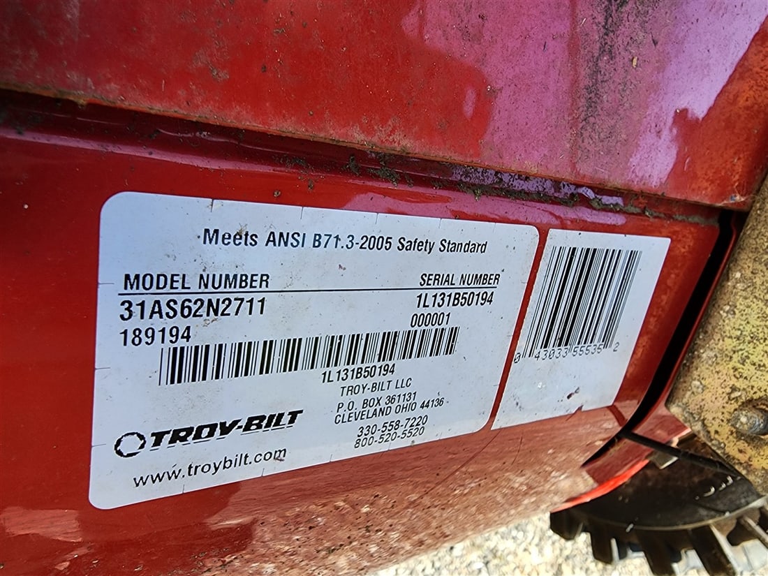 Troy Built Snow Blower - 4