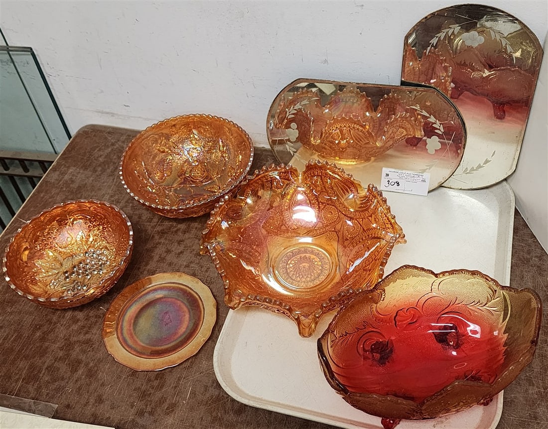 5 Pcs. Carnival Glass - 2