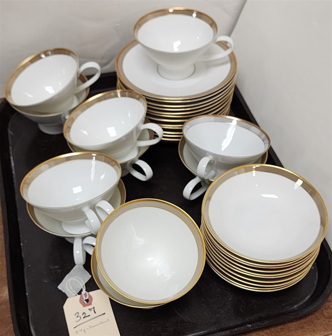 Tray 34 Pc. Rosenthal Dessert Set - 2