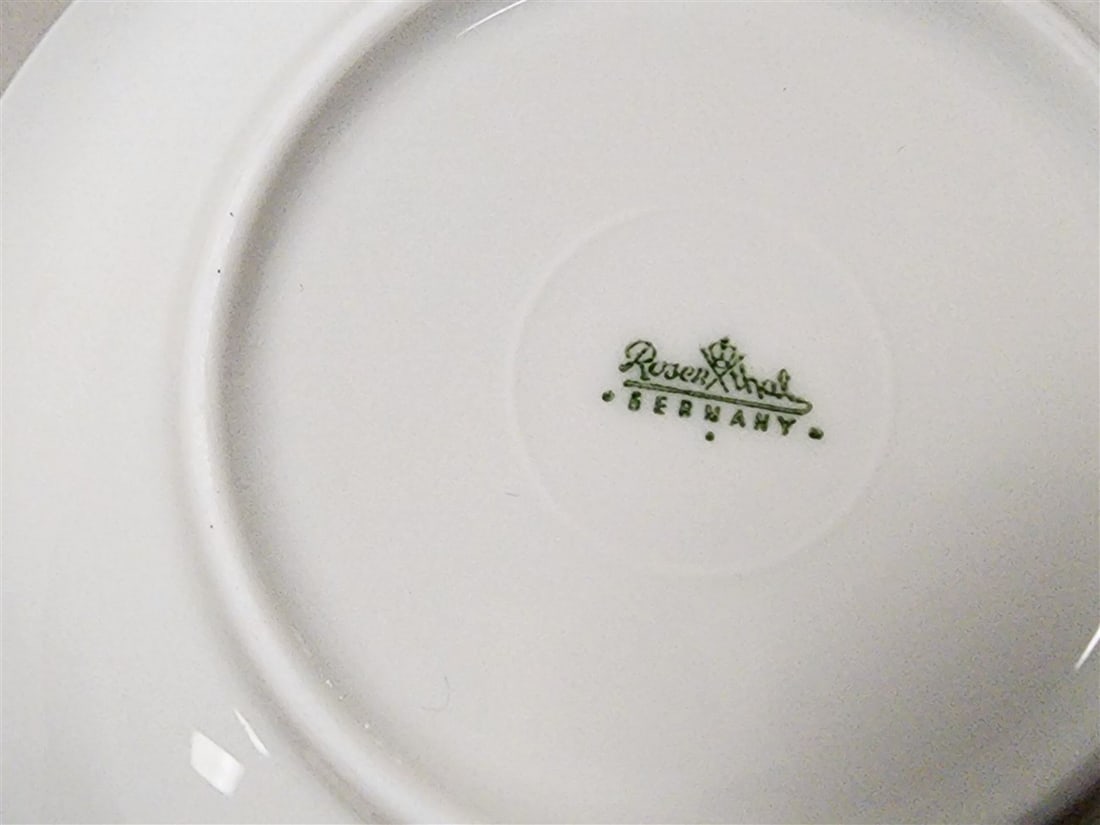 Tray 34 Pc. Rosenthal Dessert Set - 3