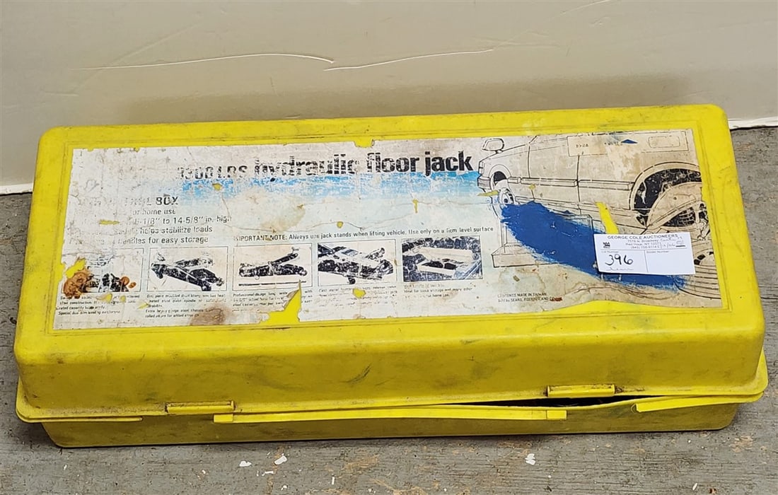 Sears Hydrolic Floor Jack 3300 Lbs. - 3