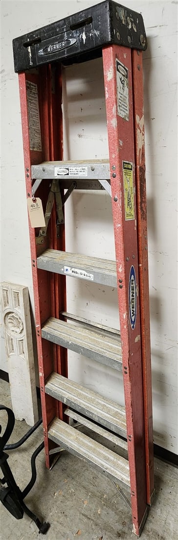 Werner 6' Step Ladder (1 of 2)