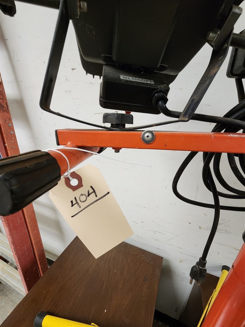 Portable Dual Head Halogen Work Light - 4