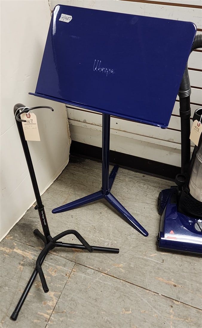 Wenger Music Stand + On Stage Guitar Stand (1 of 1)