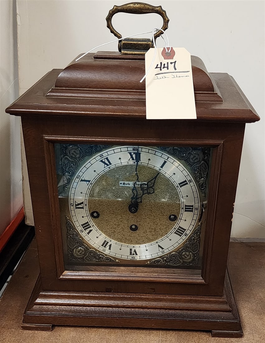 Seth Thomas Bracket Clock 13" H X 11" W X 7 1/2" D (1 of 5)