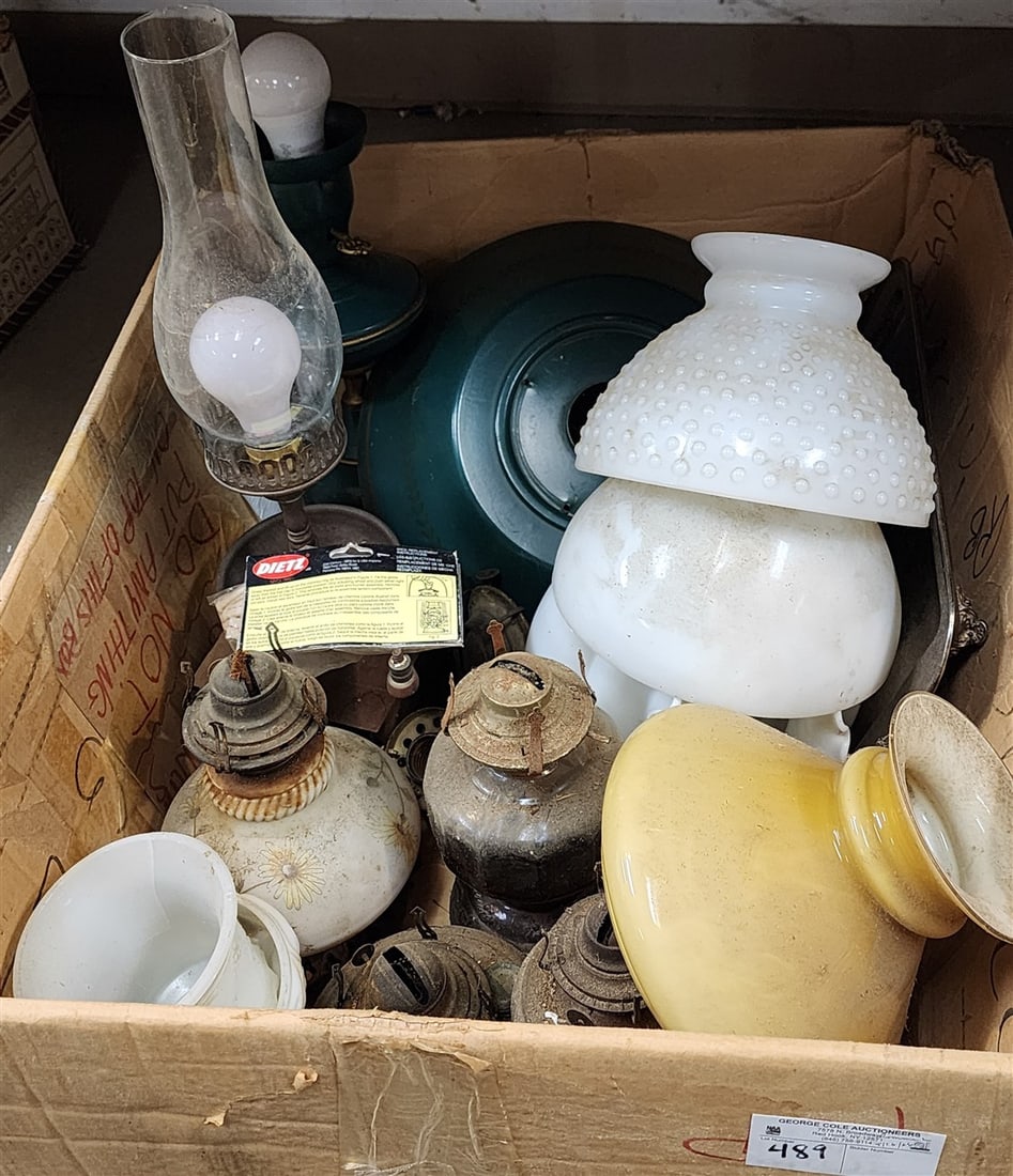 Bx Oil Lamps + Shades (1 of 1)