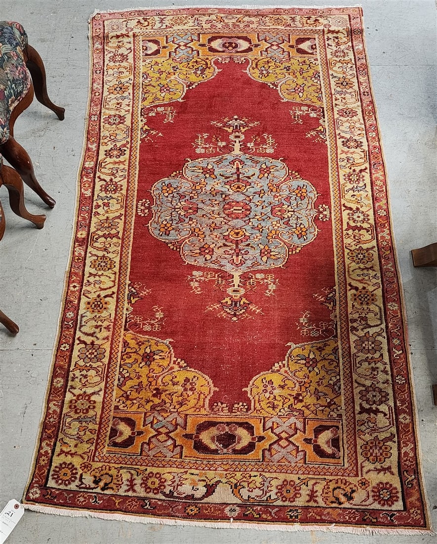 Turkish Oushak Rug 3'9" X 6'9" (1 of 2)
