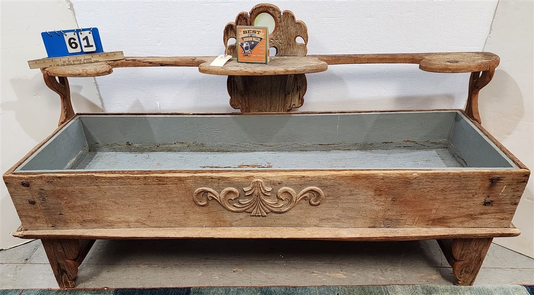 Barn Board Planter 33 1/2" H X 63" W X 20" D: Barn Board Planter 33 1/2" H X 63" W X 20" D