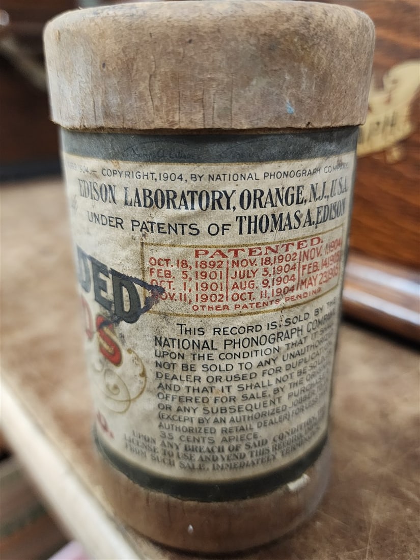 34 Edison Wax Cylinders - 4