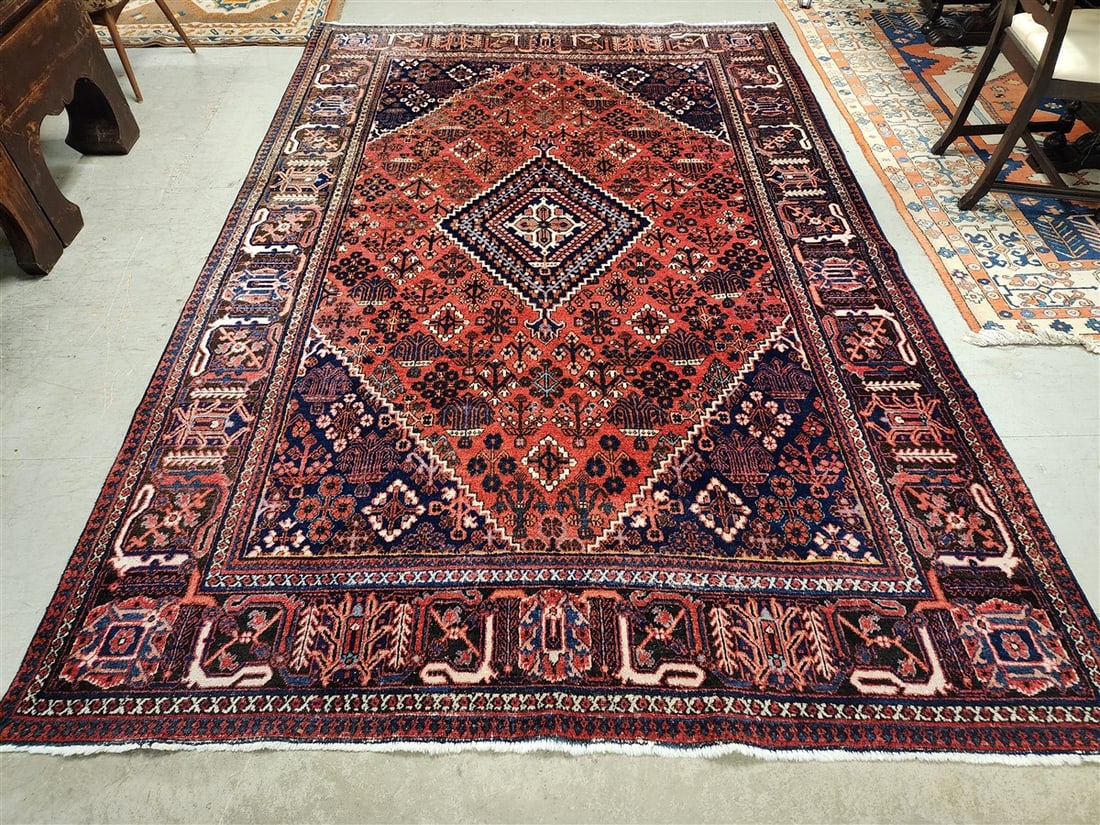 Afghan Rug 7'2 1/2" X 10'10" (1 of 2)