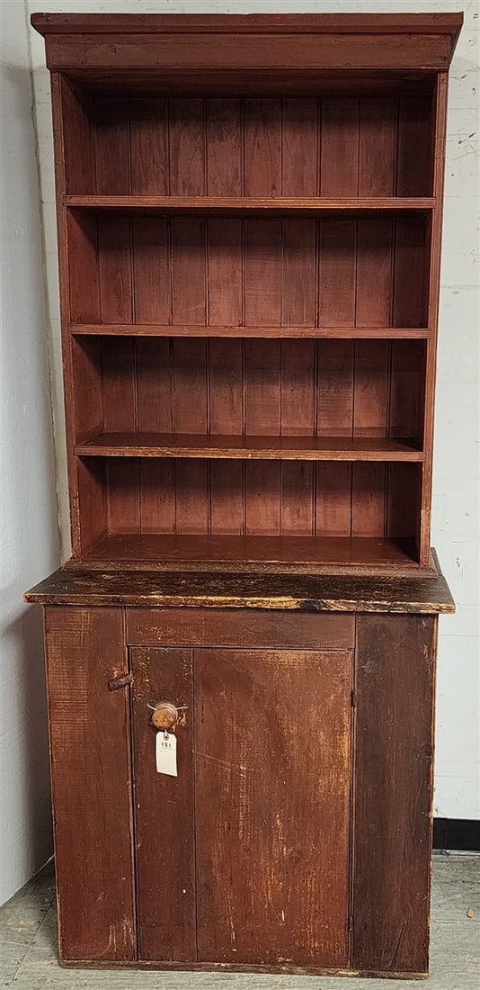 Prim. 1 Door Hutch 6'7" H X 35" W X 19 1/2" D: Prim. 1 Door Hutch 6'7" H X 35" W X 19 1/2" D