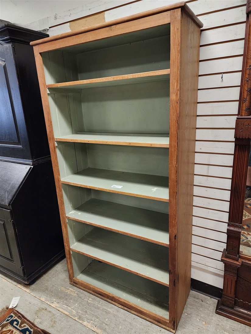 Prim. Pine Cabinet 6' H X 3' W X 15" D (1 of 2)