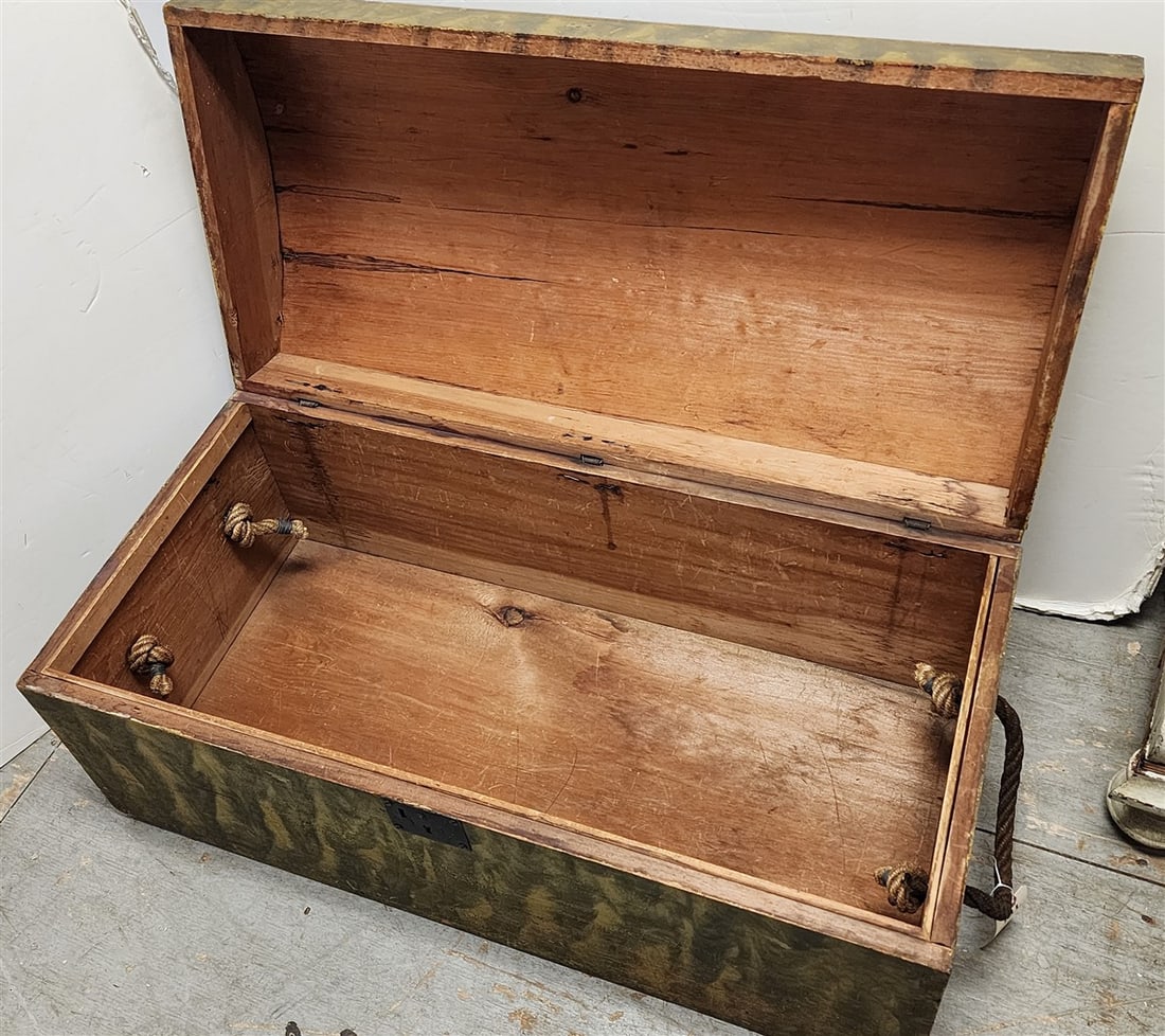 19th C Dome Top Trunk - 2