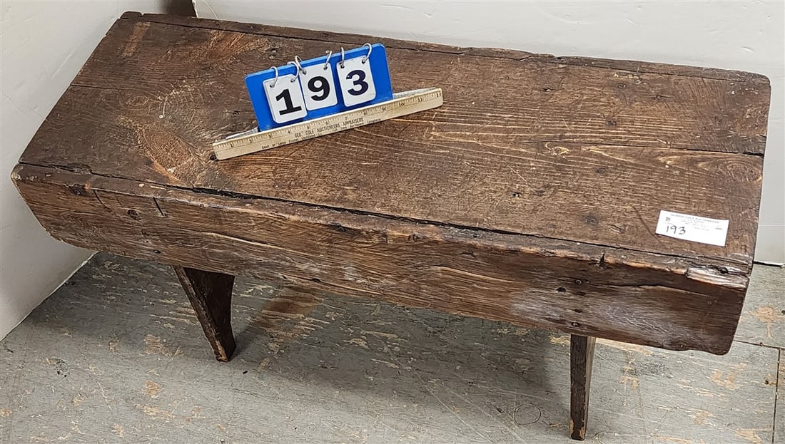 Primitive Bench 18" H X 37" W X 14" D - 2
