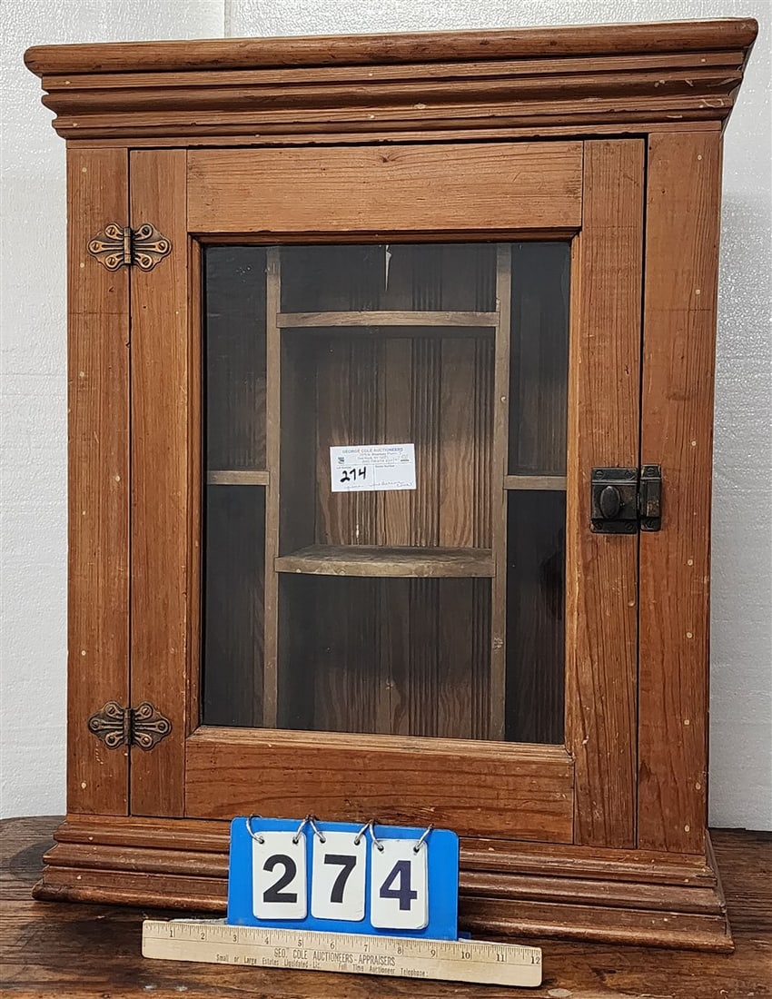 Pine Medicine Chest 28 1/2" H X 23" W X 8 1/2" D (1 of 3)