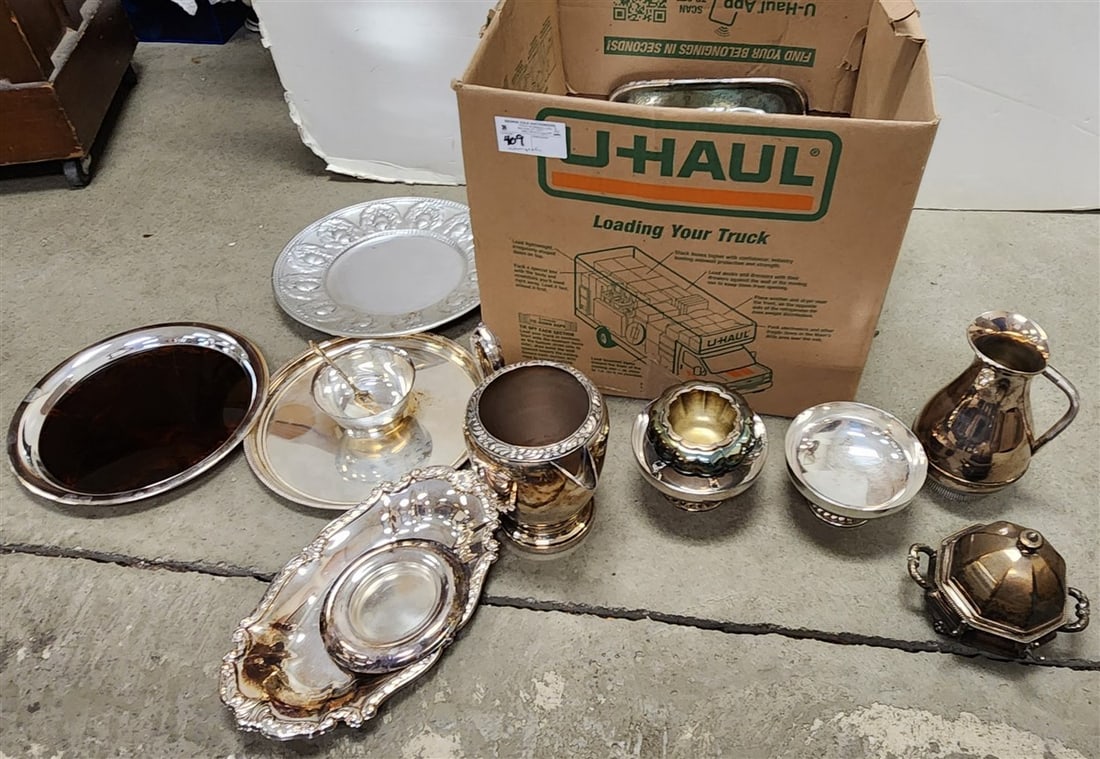 Bx Silverplate - Serving Pcs, Etc. (1 of 4)