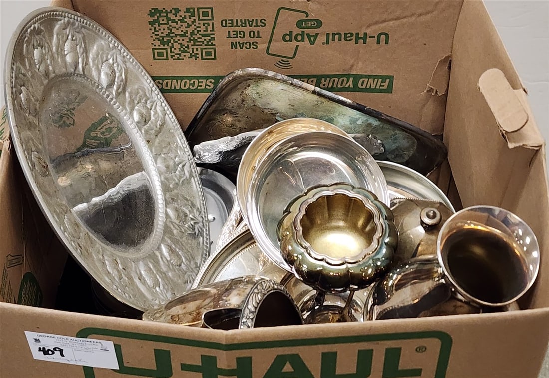 Bx Silverplate - Serving Pcs, Etc. - 3