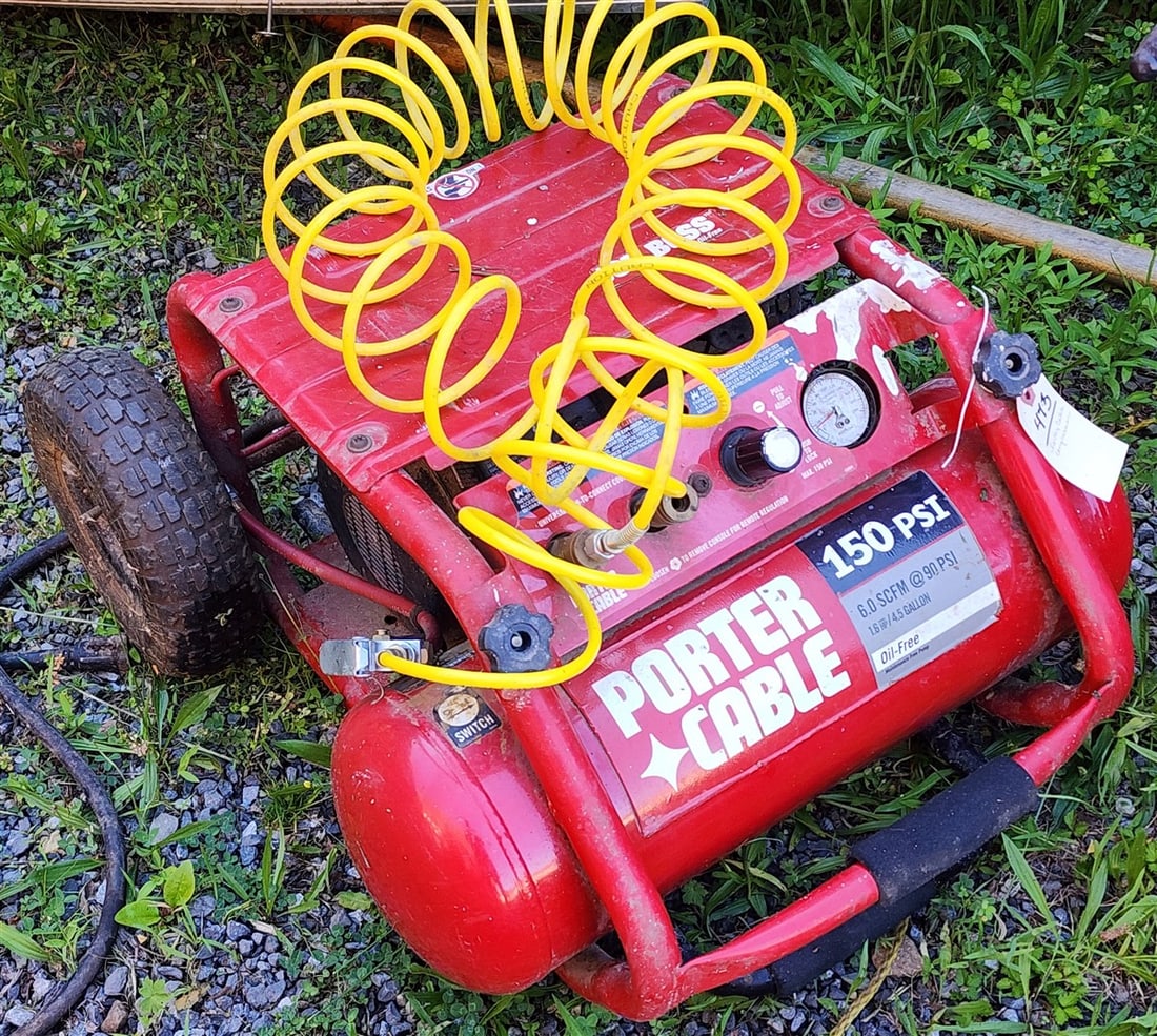 Porter Cable 150 PSI Compresser: Porter Cable 150 PSI Compresser