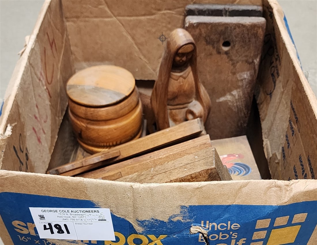 Bx Wooden Items - Vintage Plains, Cigar Mold, Bx's, Etc. (1 of 5)
