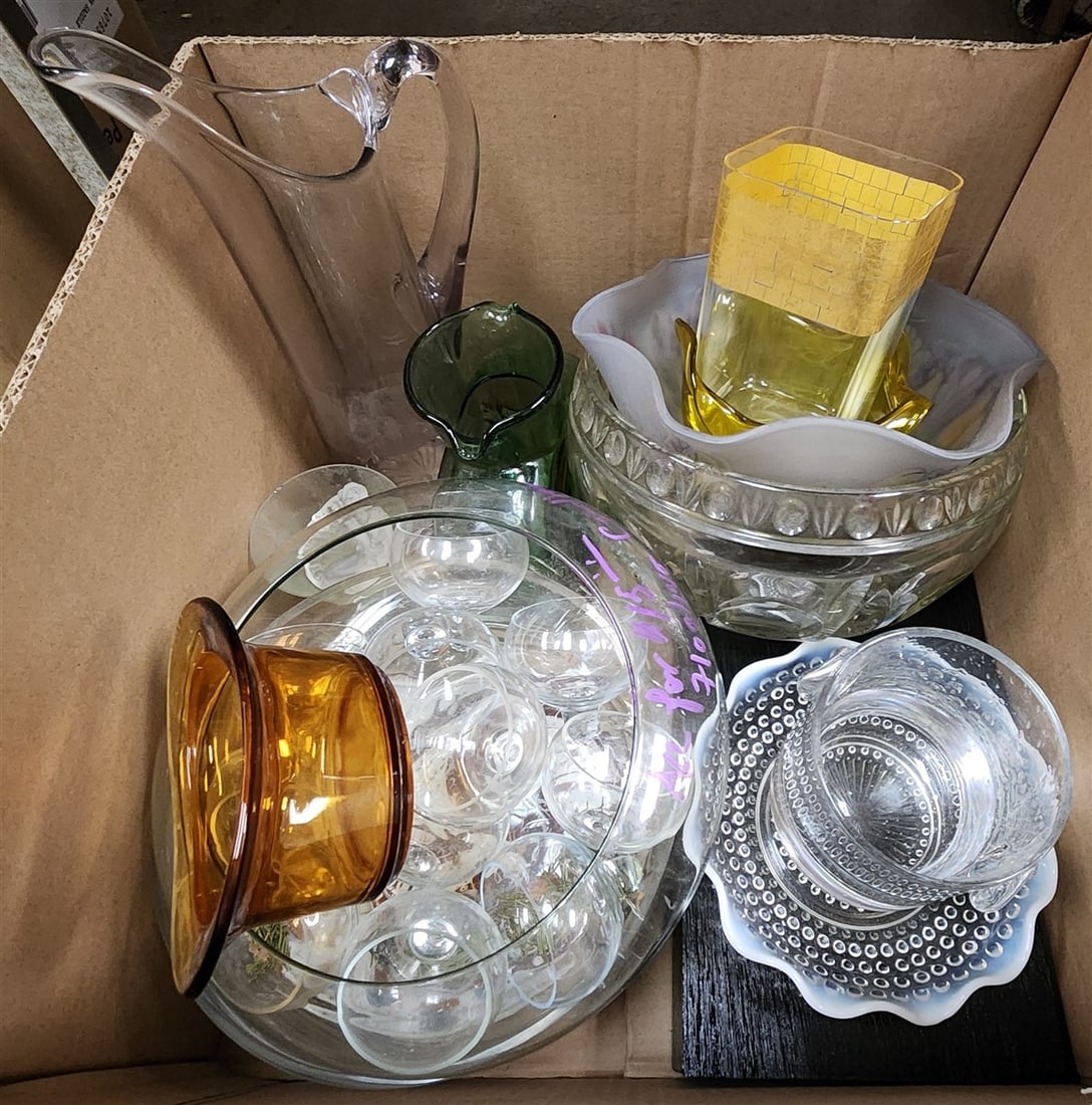 Bx Glass Bowls, Pitchers, Etc. (1 of 4)