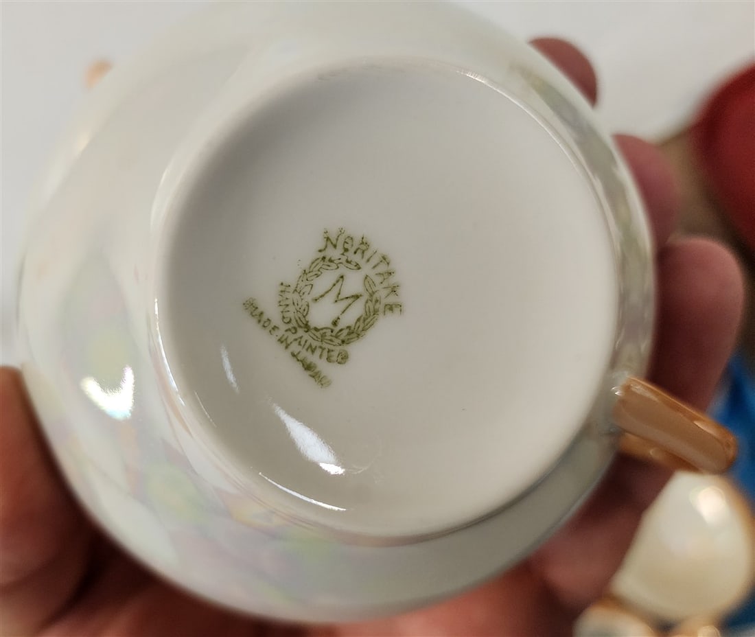 2 Japanese Luster Tea Sets - 2