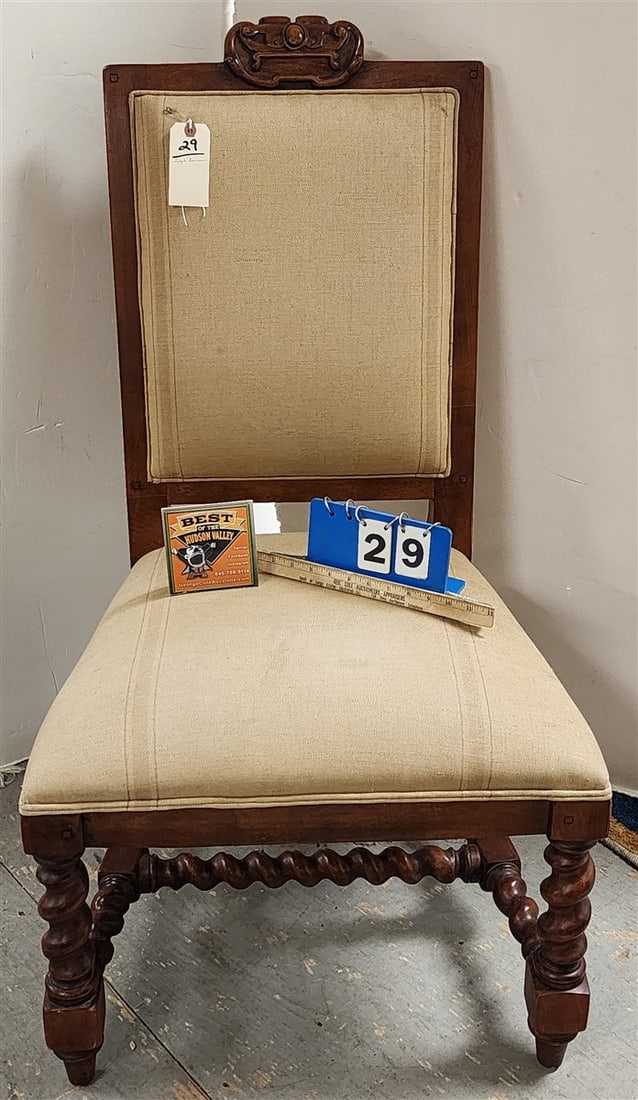 Ralph Lauren Upholstered Chair 44" H X 24" W X 20" D (1 of 5)