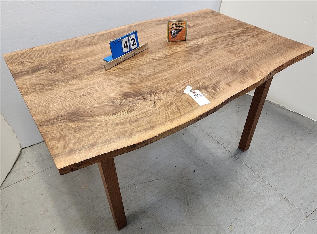 Primitive Slab Seat Bench - 2