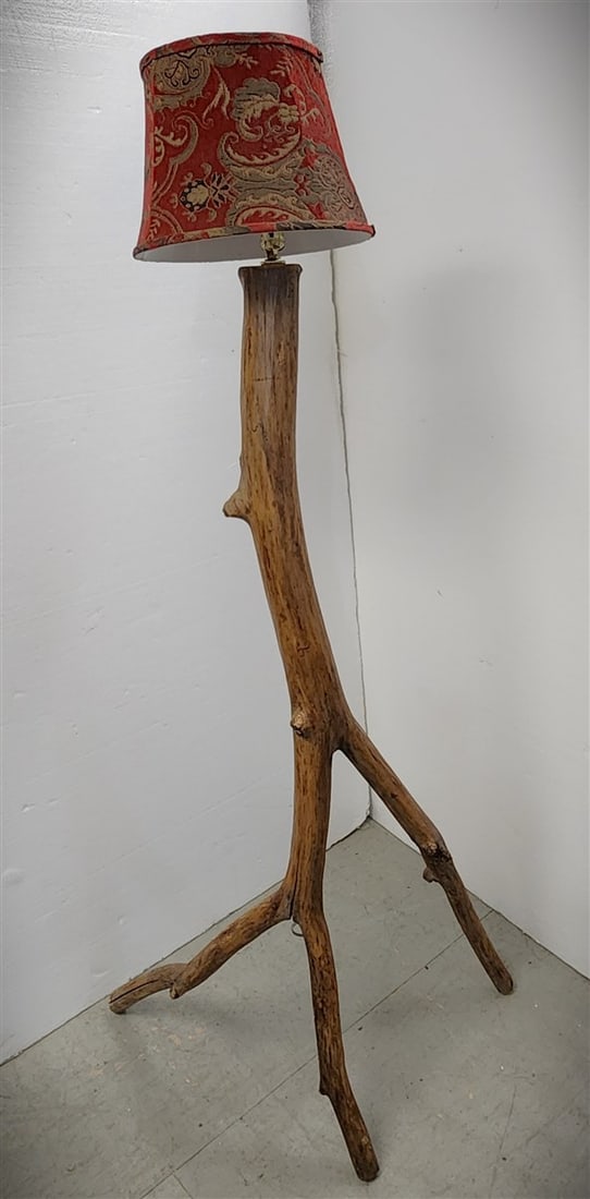 Rustic Branch Floor Lamp 6' - 3