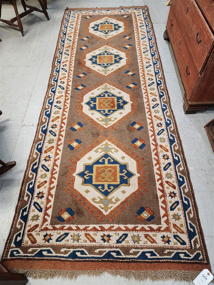 Turkish Rug 3'8" X 10'3" (1 of 2)