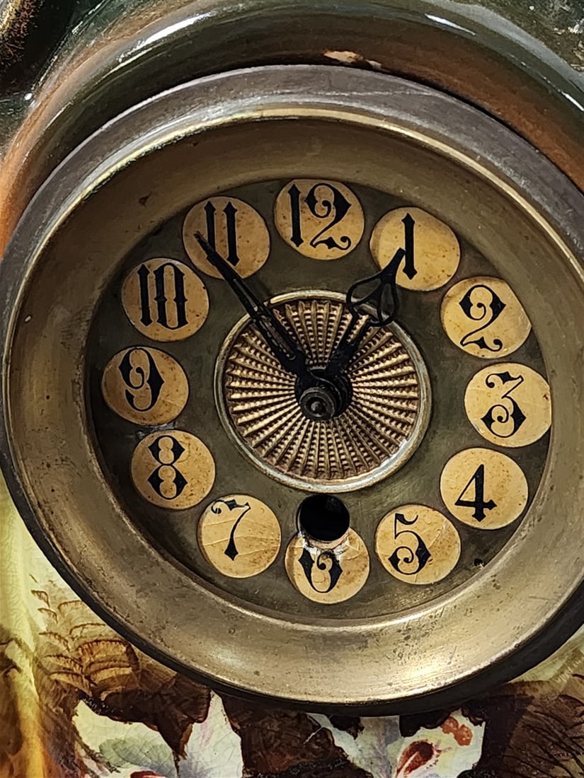 Royal Bown Porcelain Case Clock - 2