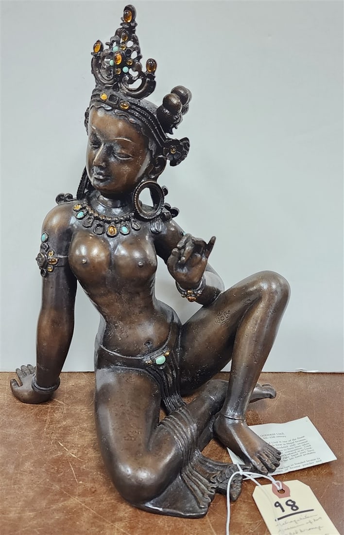 MMA Replica Bonded Bronze Goddess UMA Nepal 14": MMA Replica Bonded Bronze Goddess UMA Nepal 14"