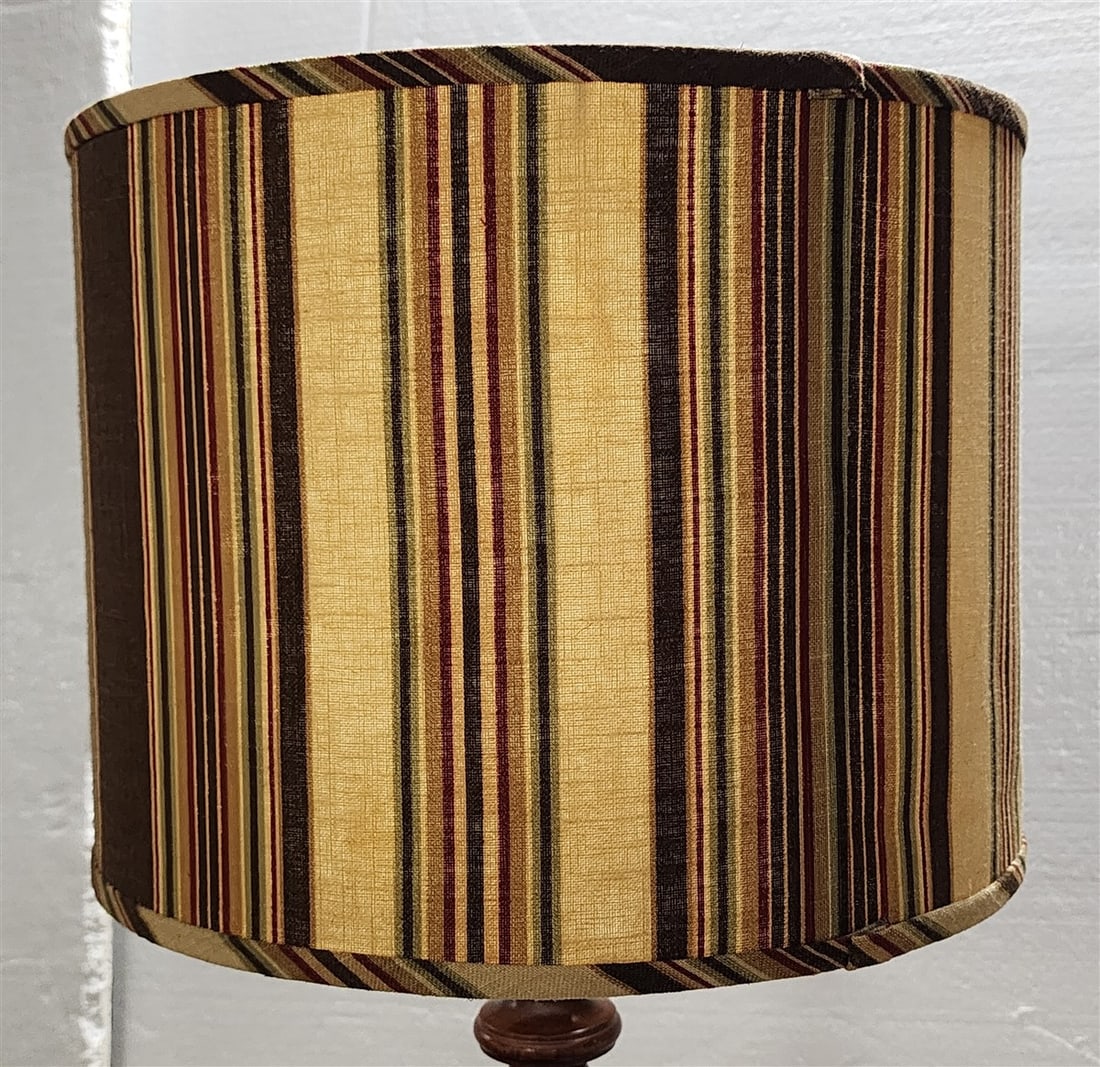 Mahogany Table Lamp 36" - 3