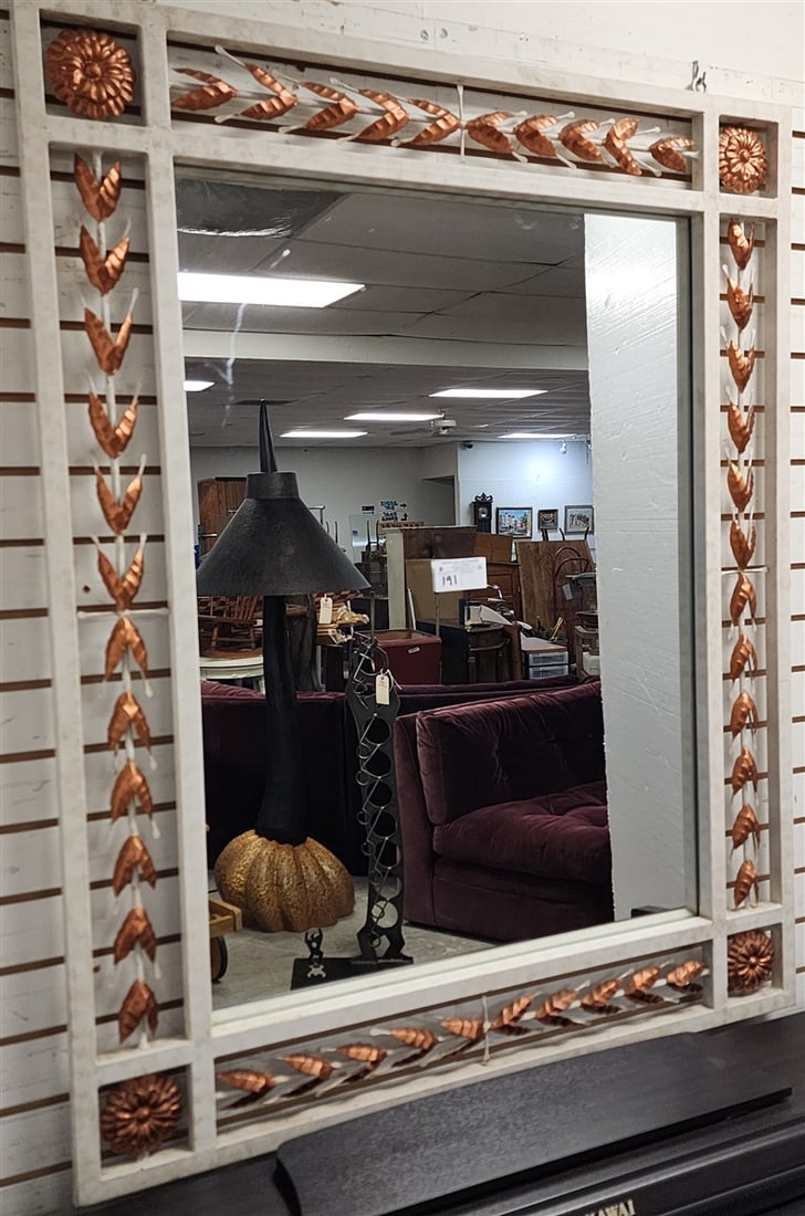 Wrought Framed Mirror 50" X 40" (1 of 3)