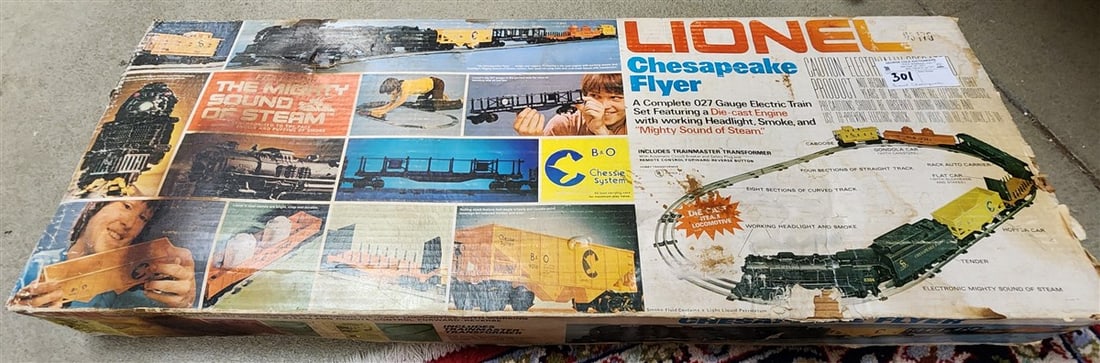 Lionel Chesapeake Flyer Bx'd Train Set (1 of 3)