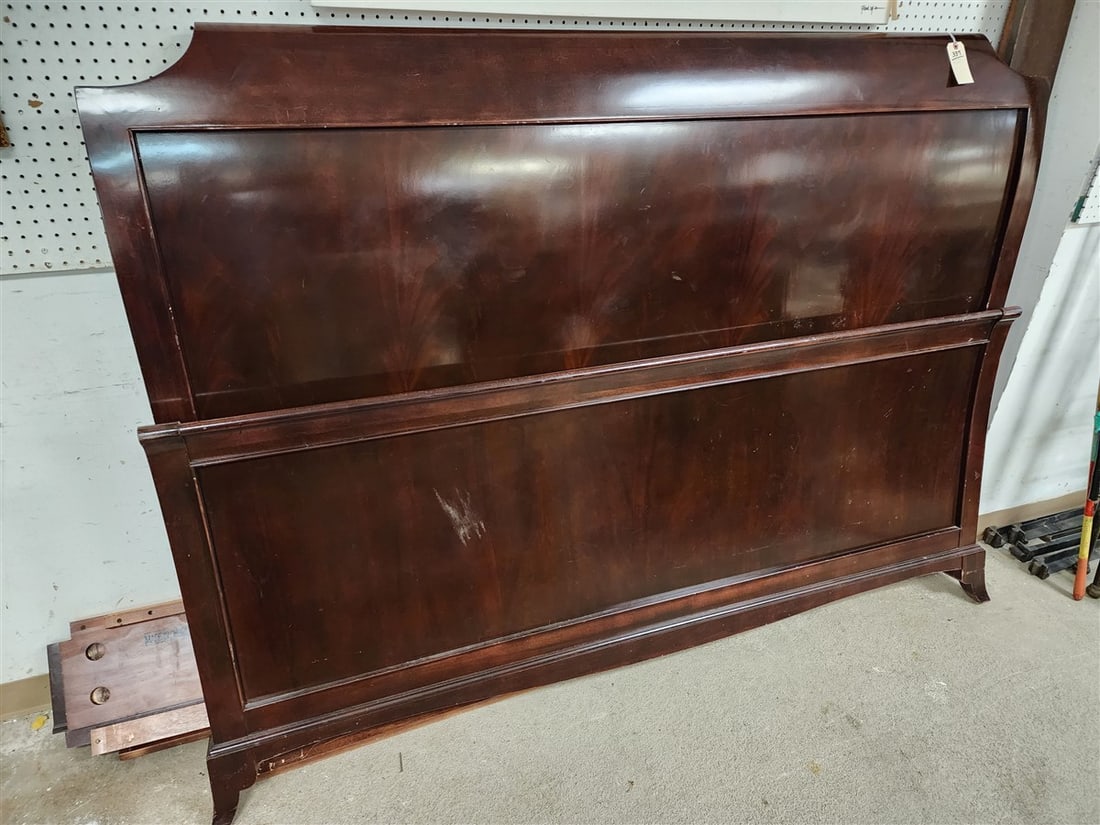 Mahogany Bed 59" H X 80" W (1 of 2)