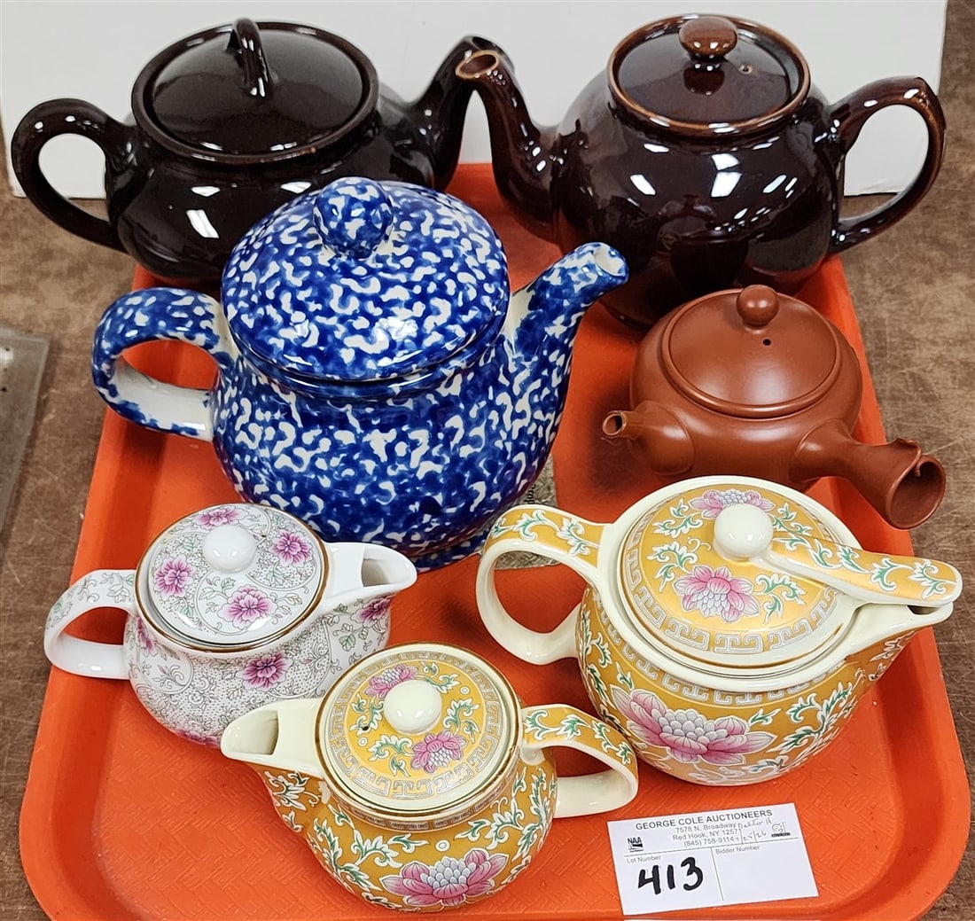 Tray 7 Teapots: Tray 7 Teapots