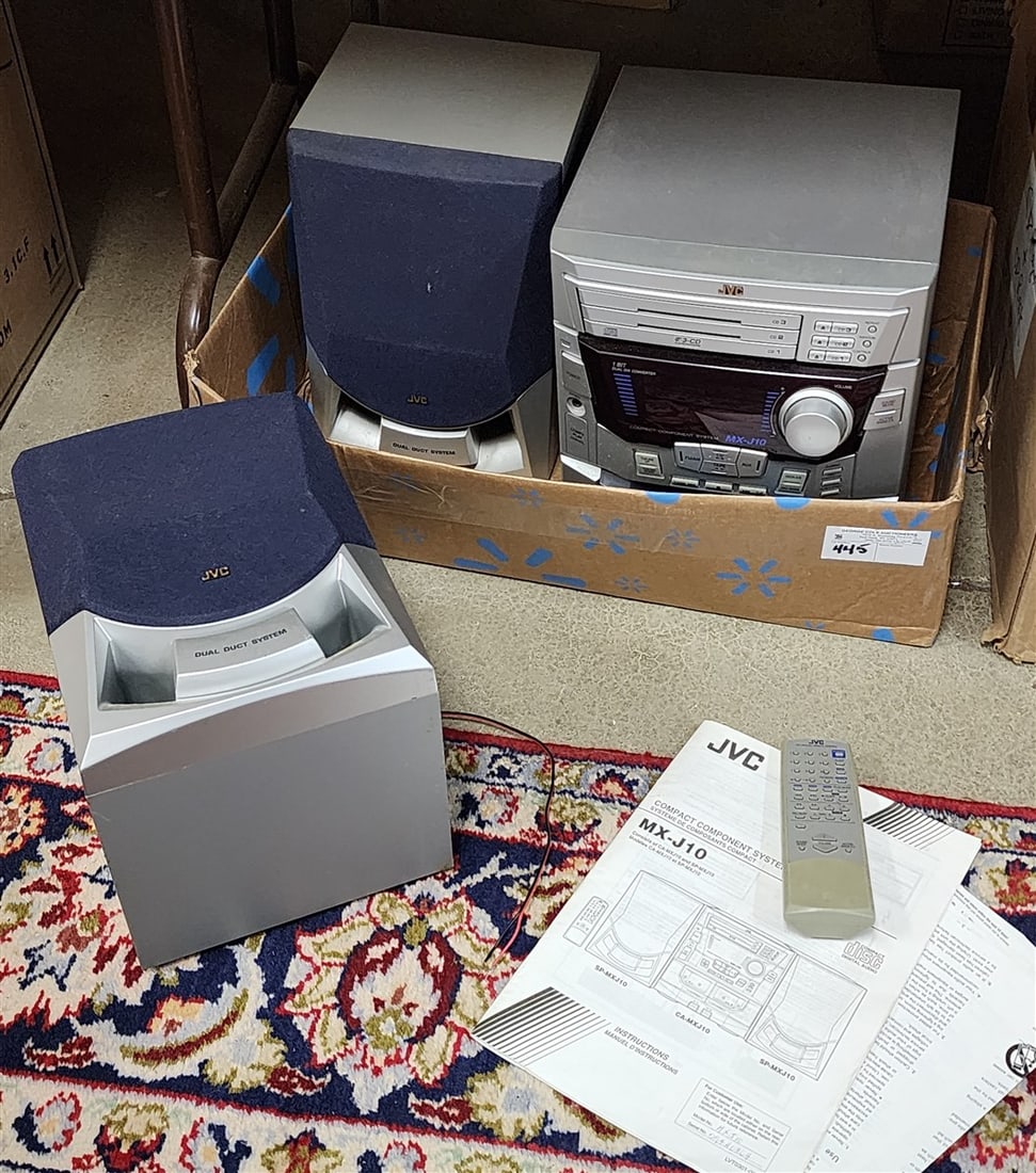 Bx JVC Compact Component System MX-J10 (1 of 2)