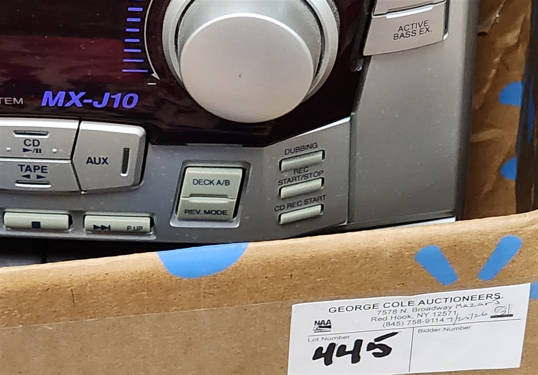 Bx JVC Compact Component System MX-J10 - 2