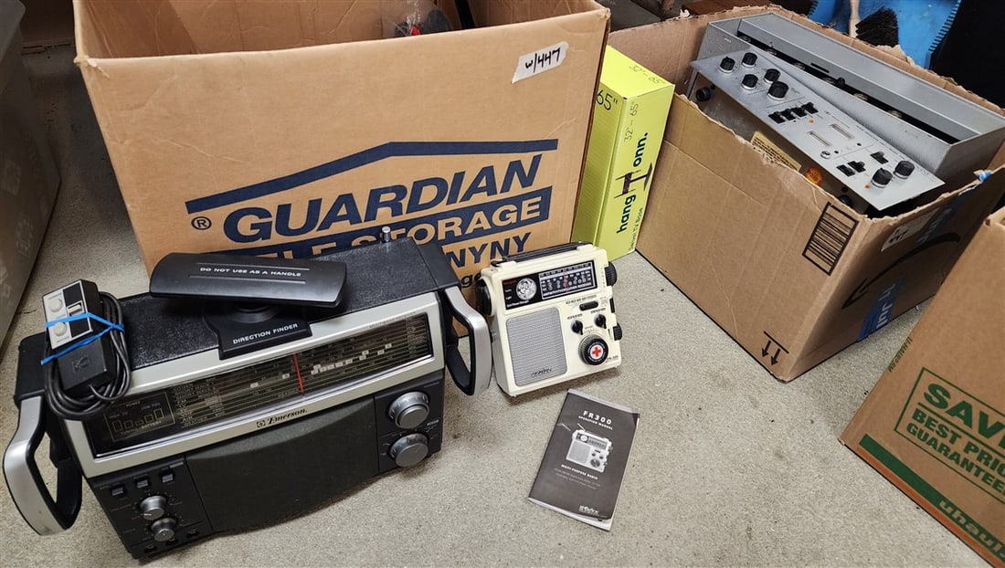 Lot 2 Bx's - Advent Model 100A Noise Reduction Unit, Bogen Challenger Tube Amp, Emerson MultiBand (1 of 11)